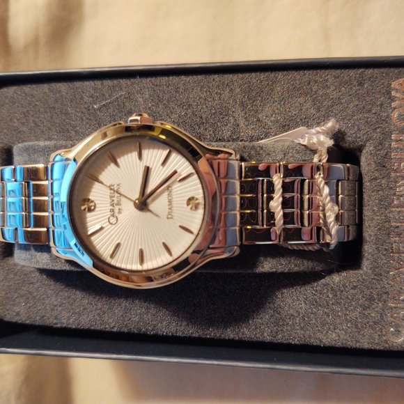NWT Caravelle by Bulova Diamond main image 6